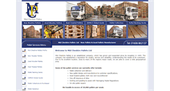 Desktop Screenshot of midcheshirepallets.co.uk